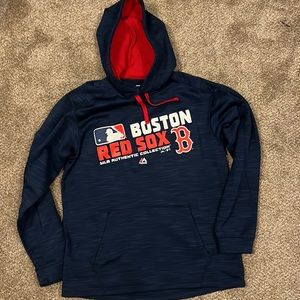 Boston Red Sox Blue/Red Hoodie - Sz. Medium